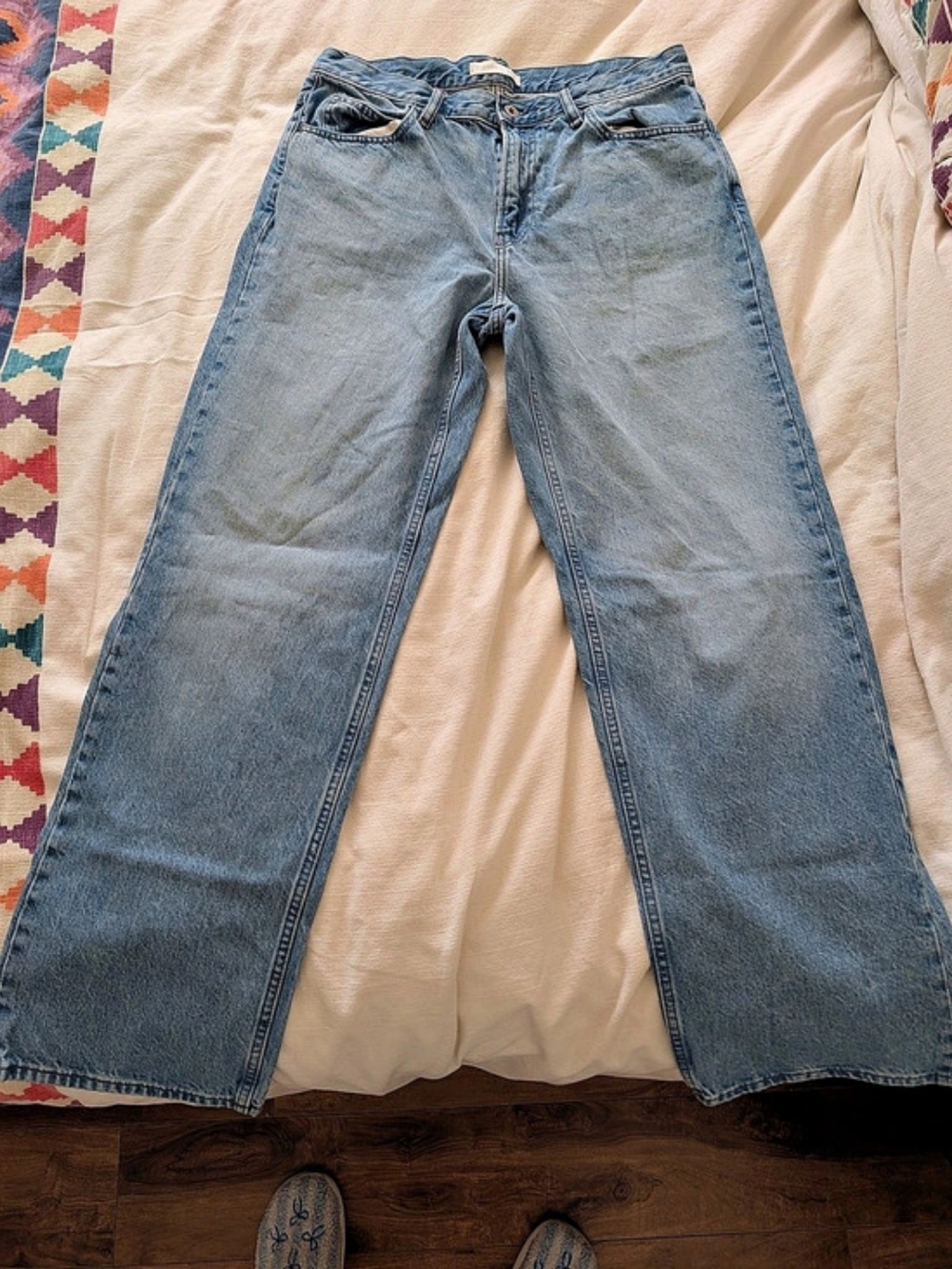 J.W. Anderson UNIQLO U  Blue Straight-Leg Jeans Waist 32